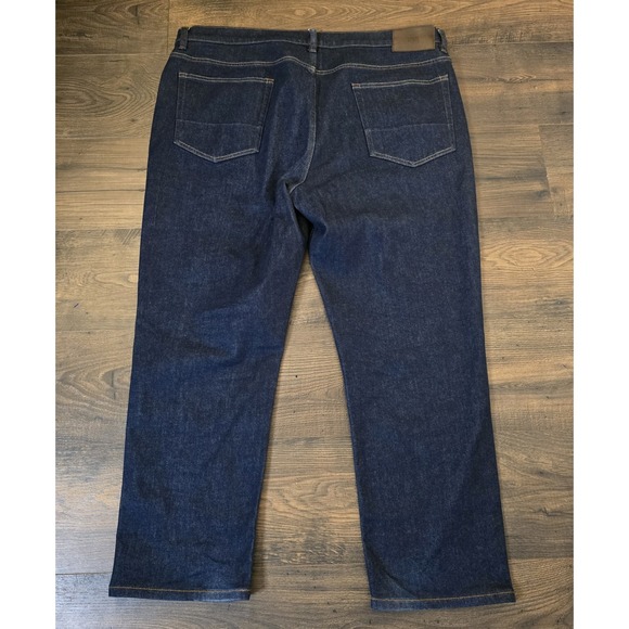 Spoke Denim 12oz Original Build C Jeans 40x27.5 Dark Wash Wide Leg - Picture 6 of 11